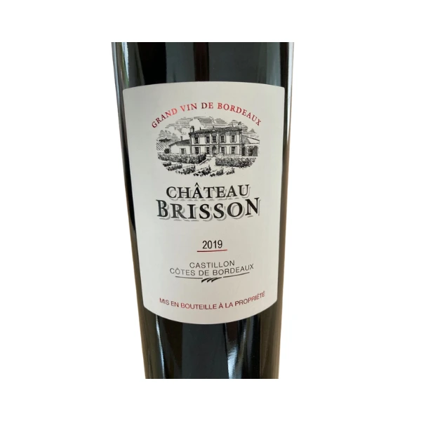 Chateau Brisson Cotes De Bordeaux 2019