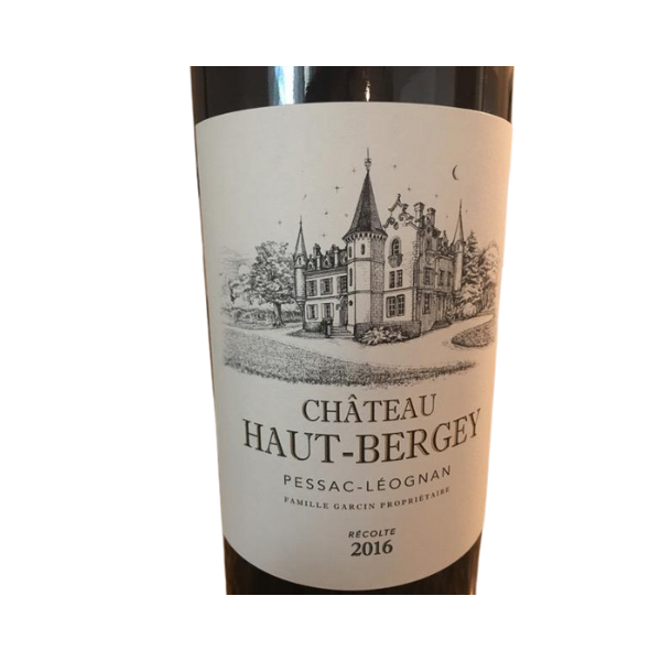 Chateau Haut-Bergey Pessac-Leognan 2016