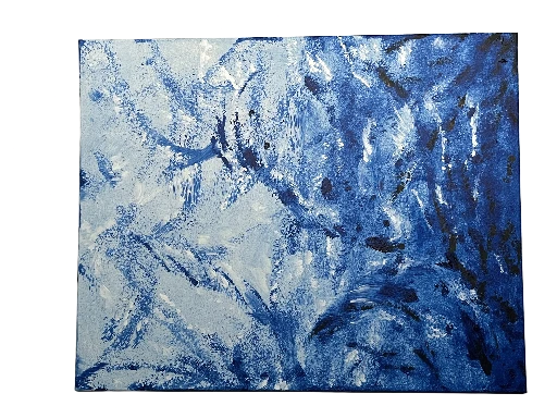 Unique Abstract Acrylic Painting
