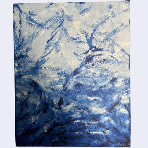 Unique Abstract Acrylic Painting