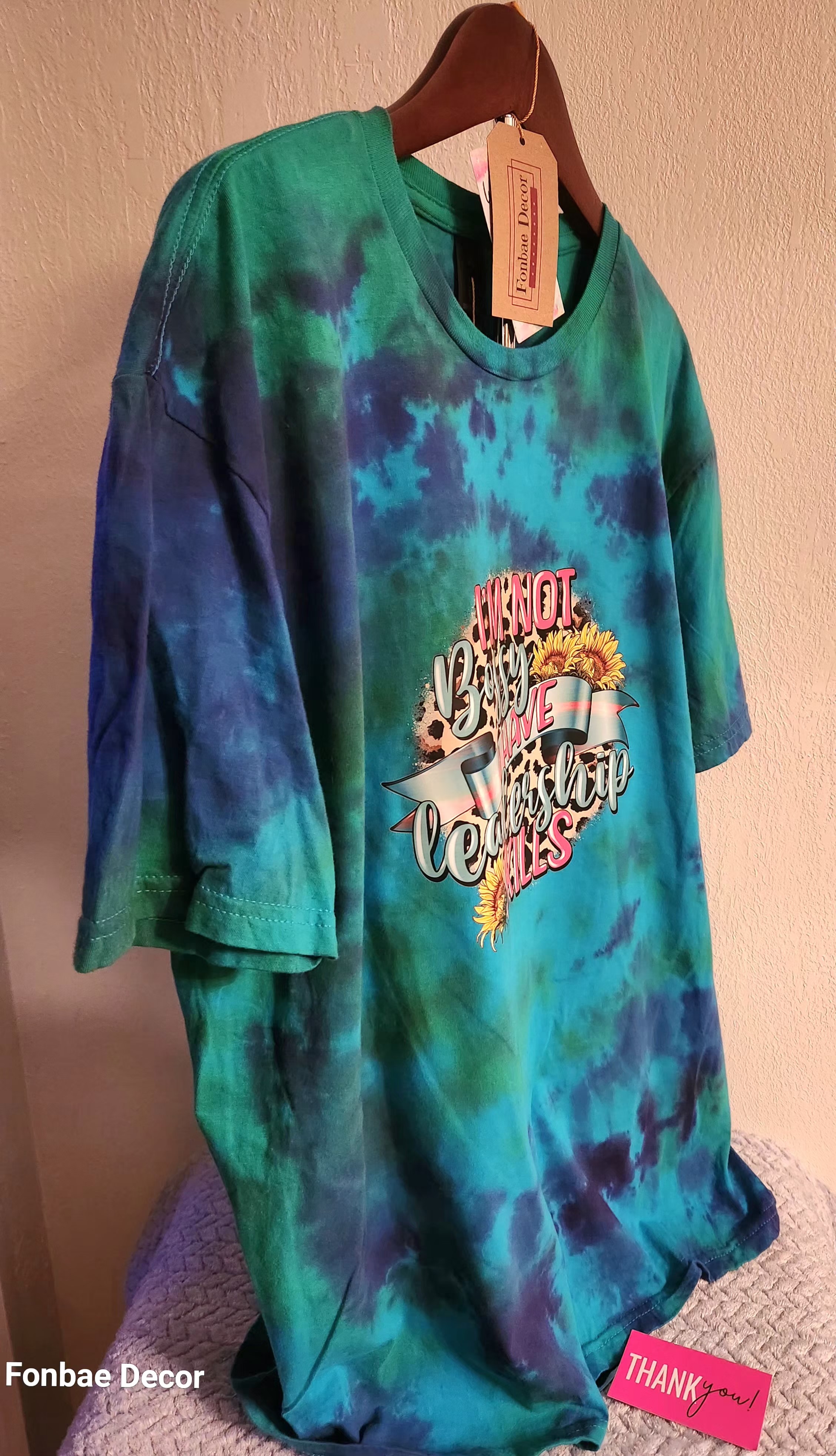 Tie-Dye Leadership Skills T-Shirt