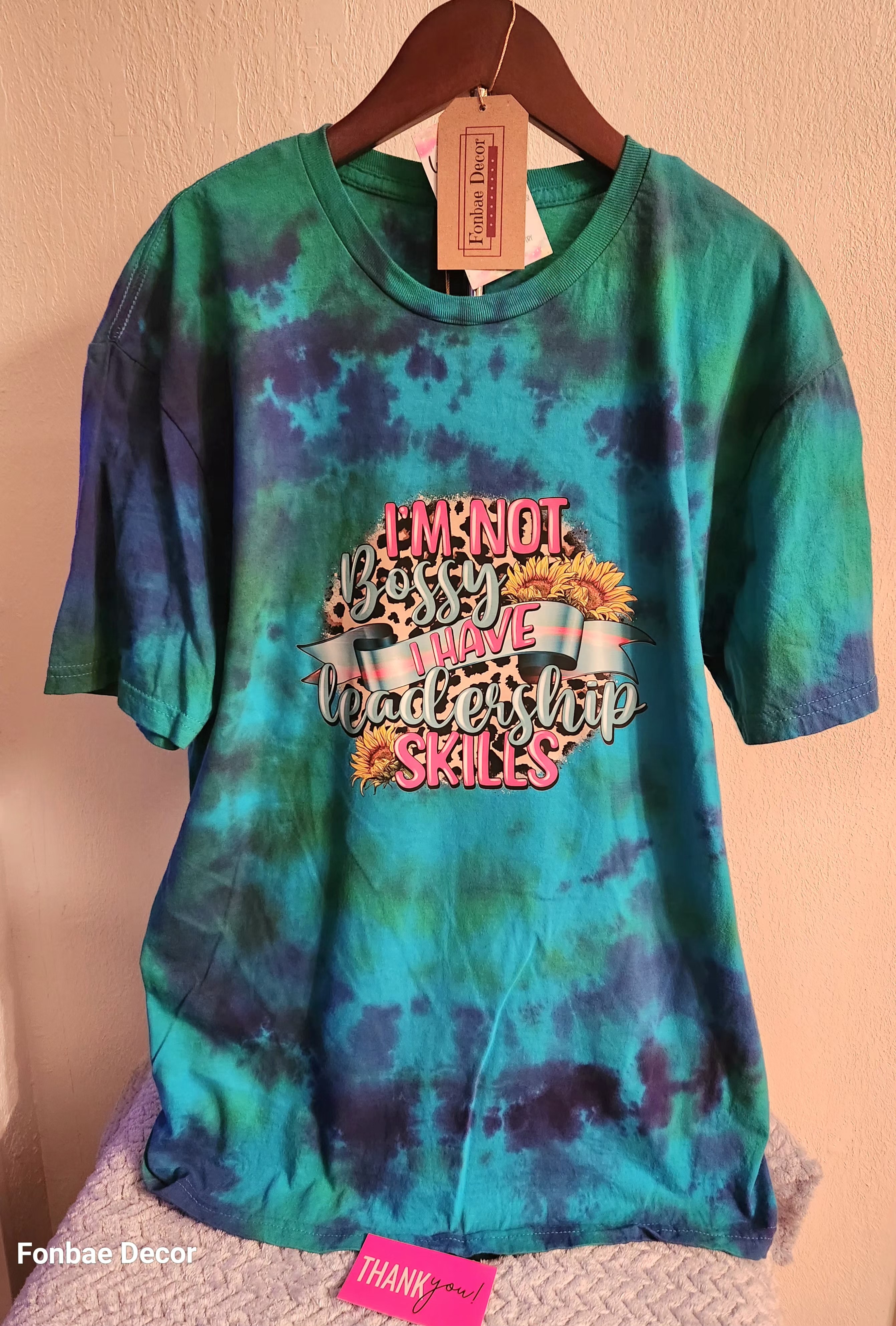 Tie-Dye Leadership Skills T-Shirt