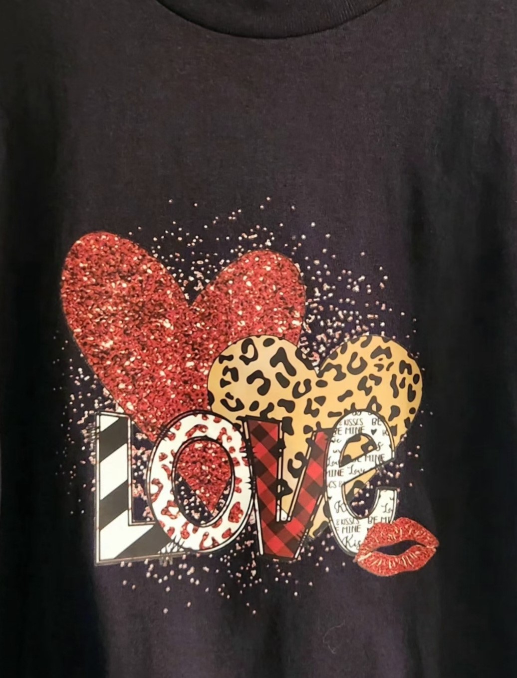 Love & Hearts Valentines' Graphic T-shirt
