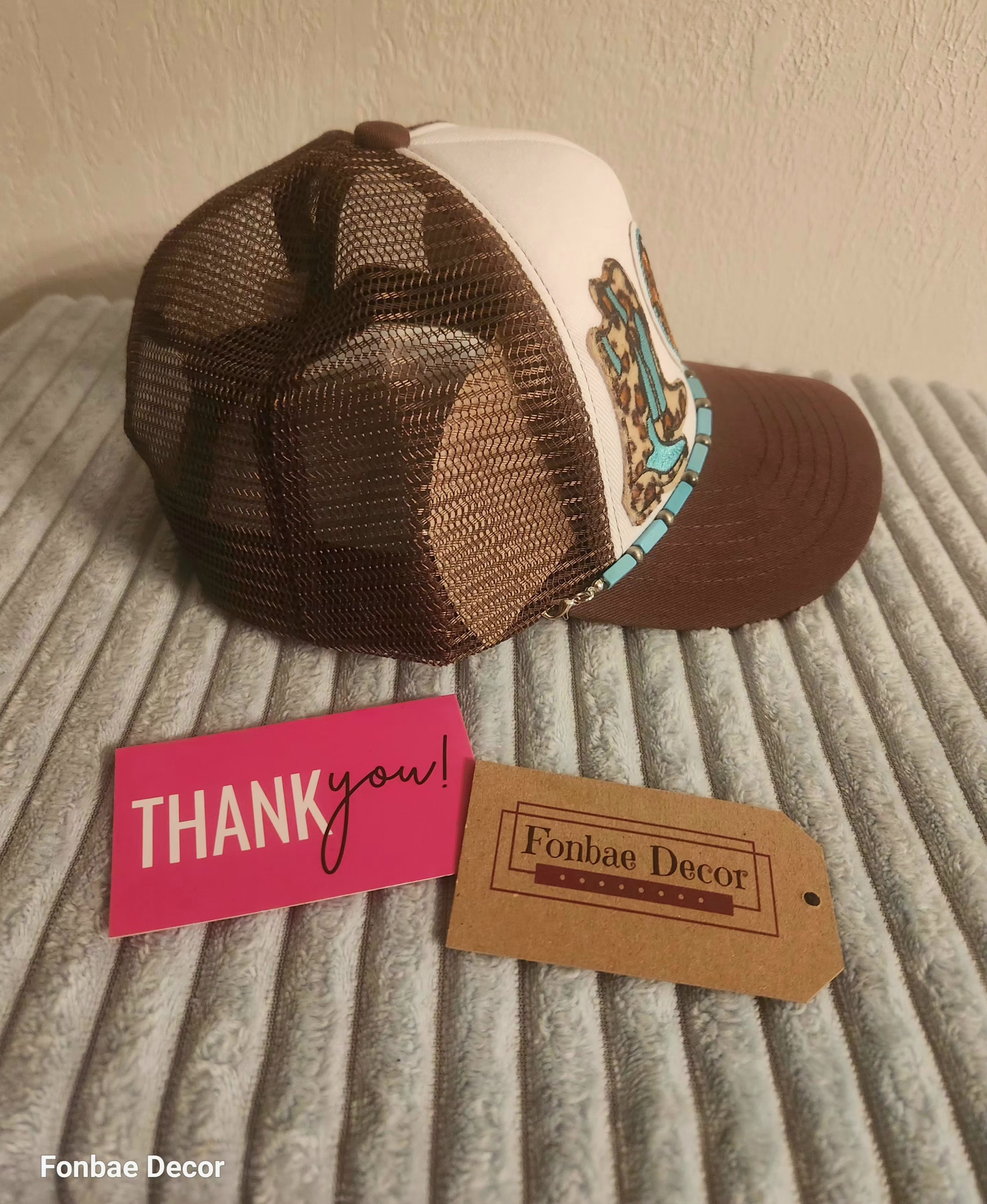 Mama Western Embroidered Trucker Cap