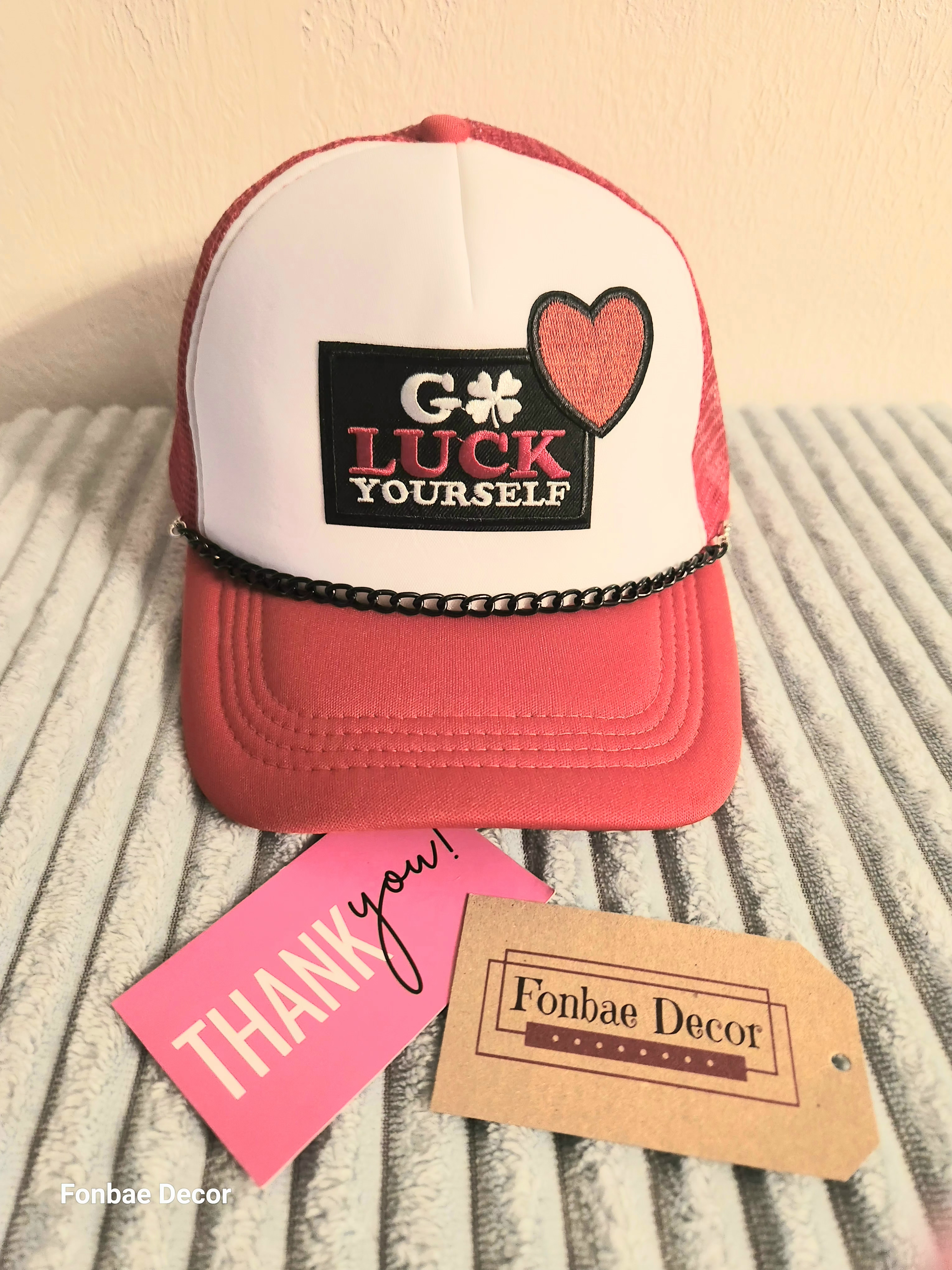 Go Luck Yourself Trucker Cap