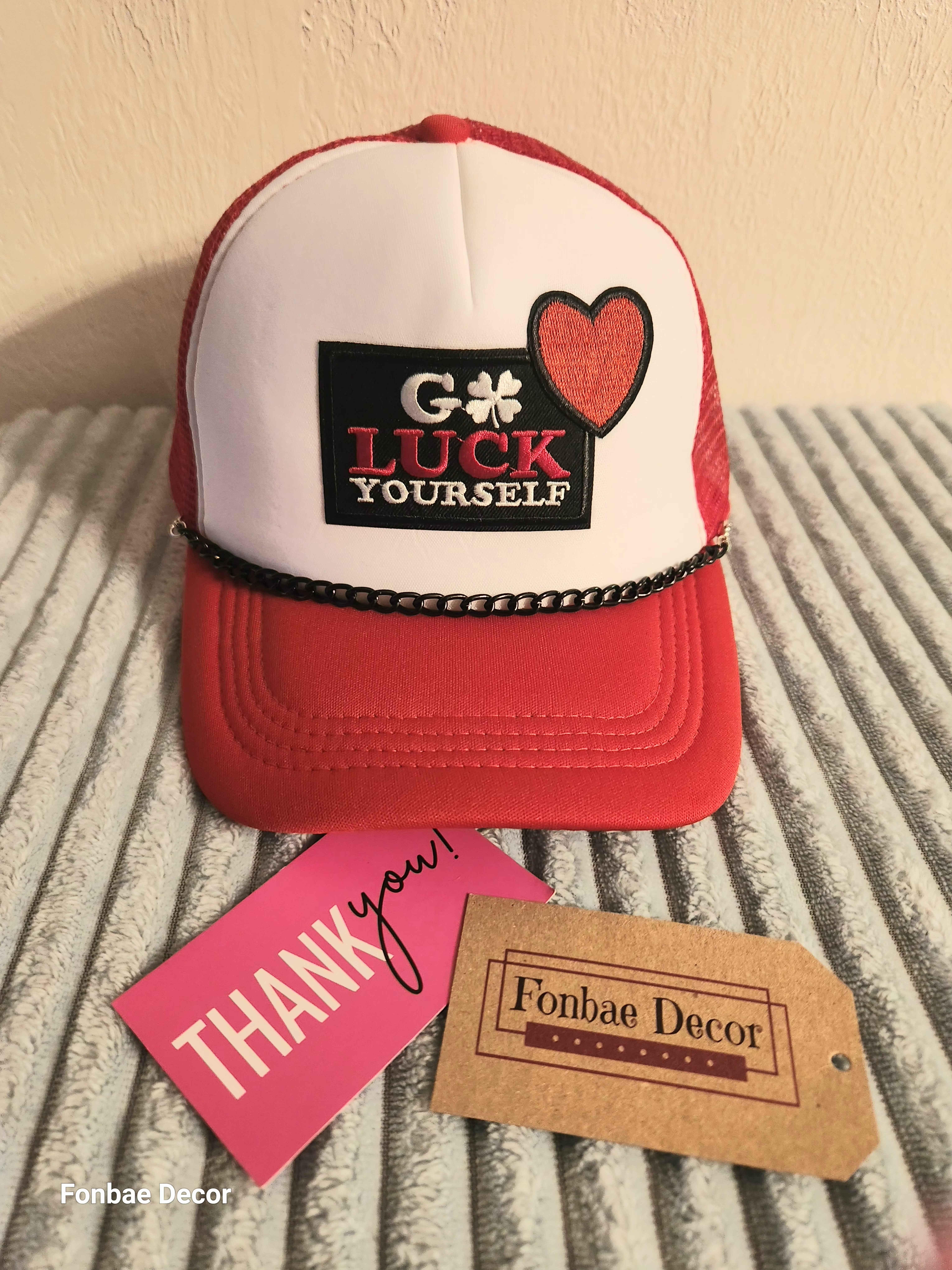 Go Luck Yourself Trucker Cap 