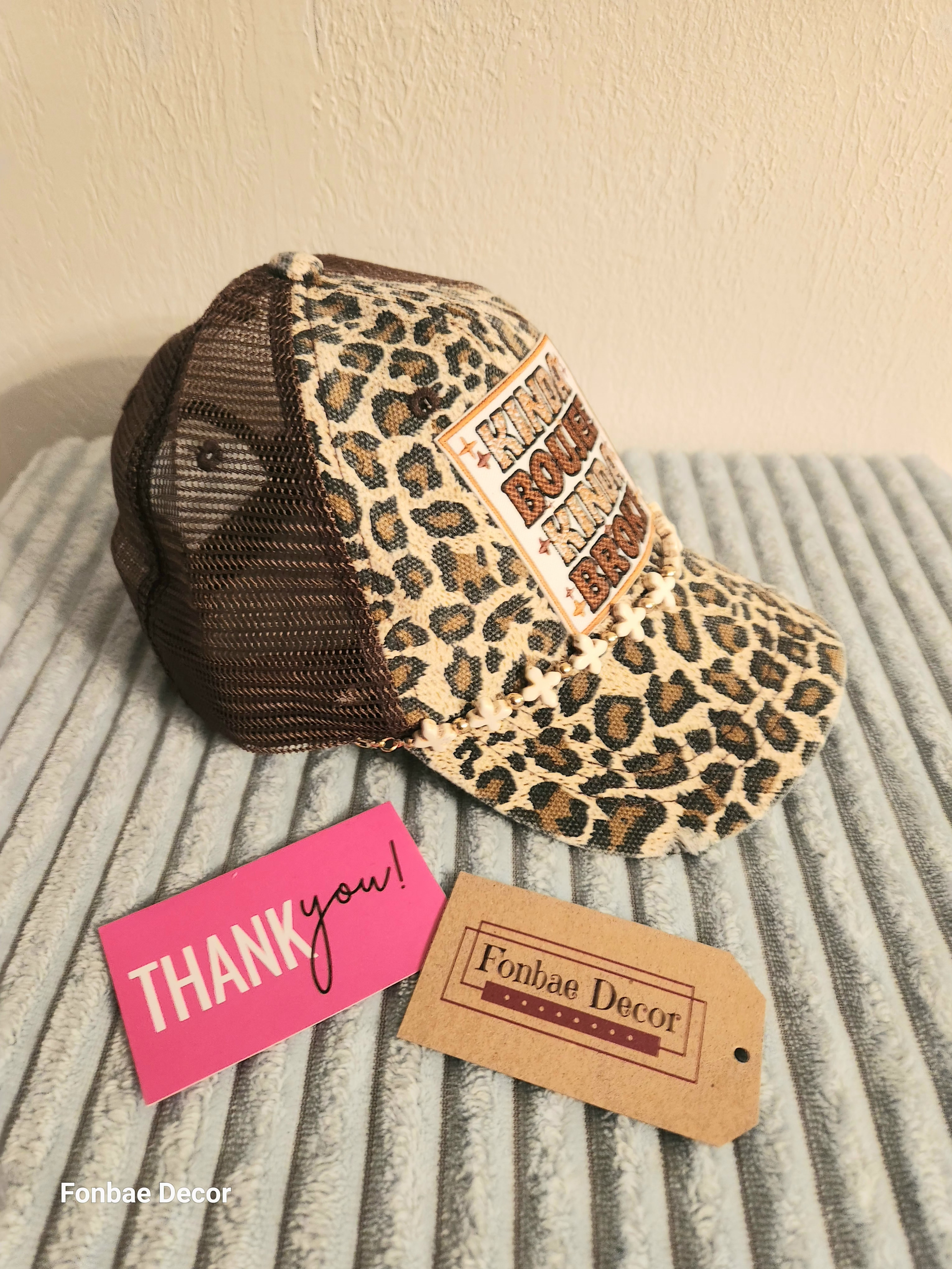 Kinda Boujee Kinda Broke Trucker Cap