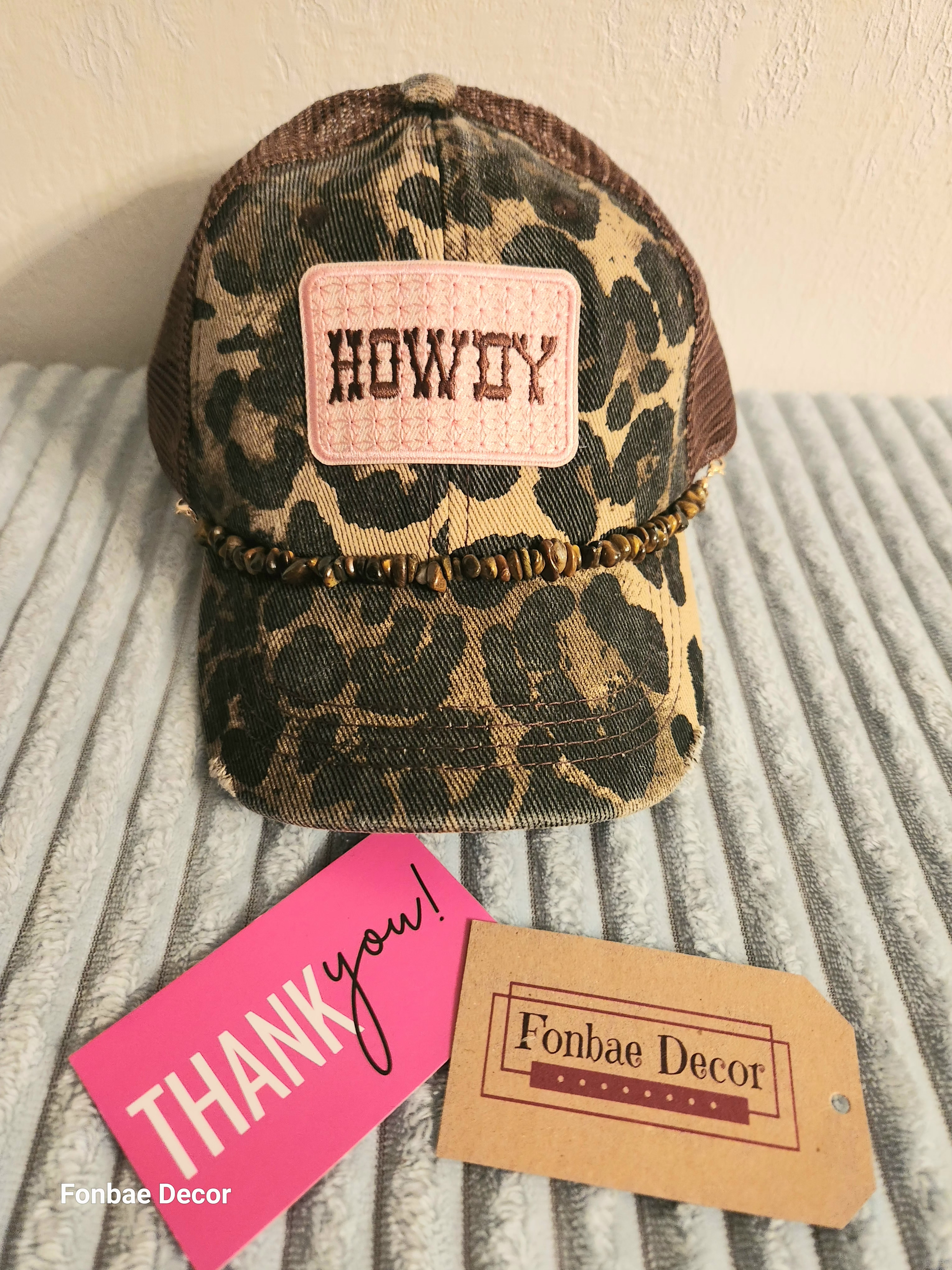 Camouflage Howdy Trucker Cap