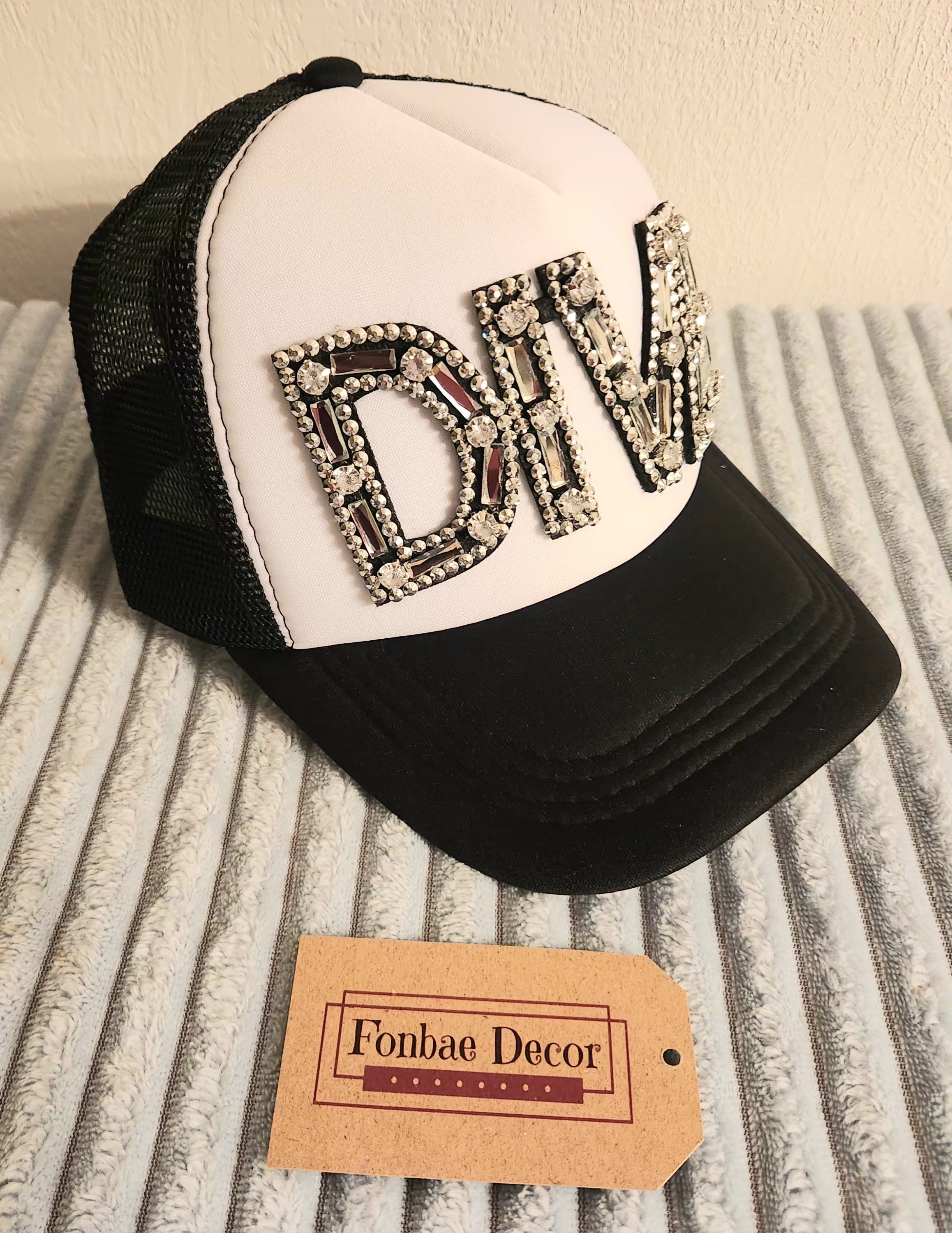Rhinestone DIVA Trucker Cap