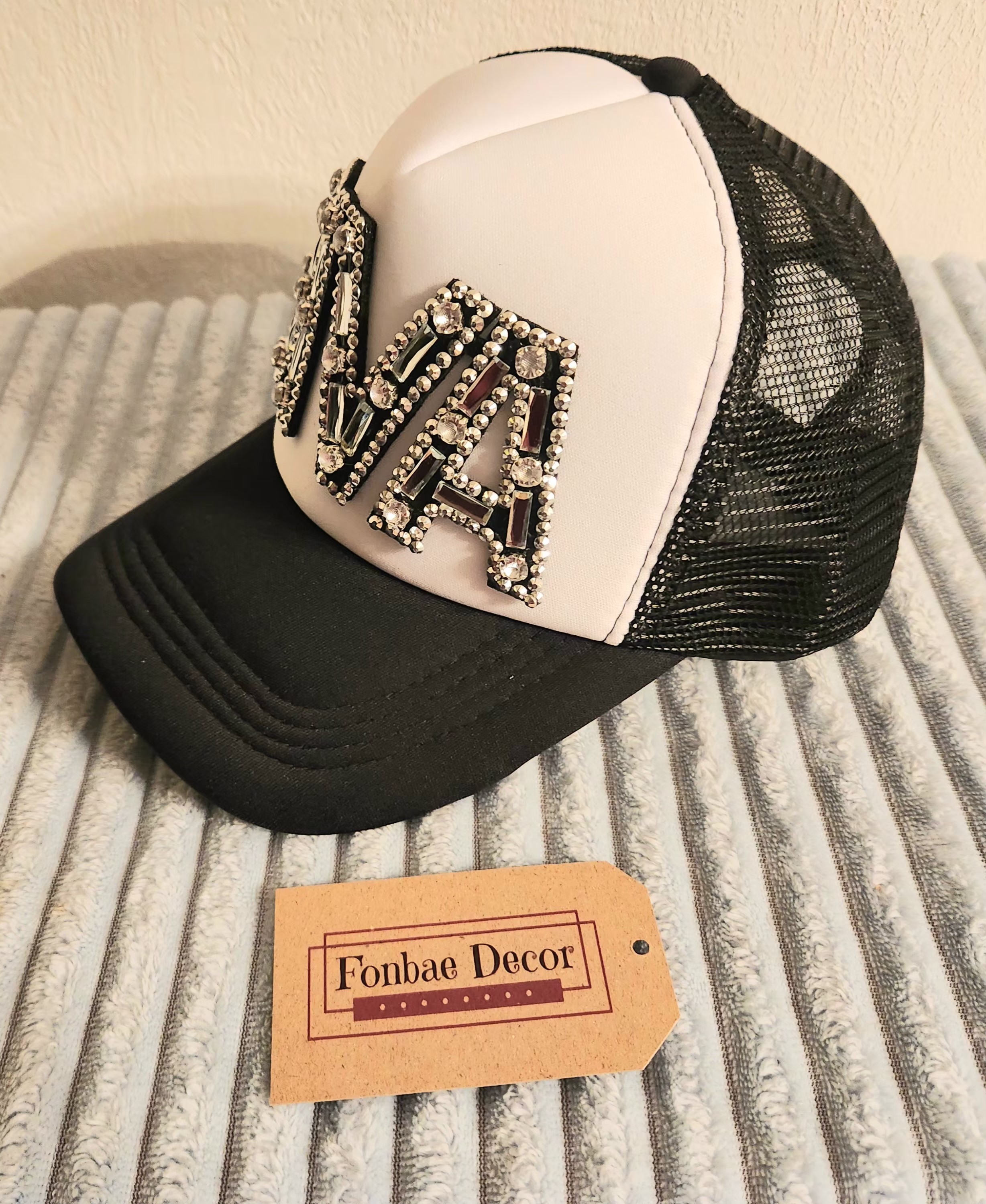 Rhinestone DIVA Trucker Cap