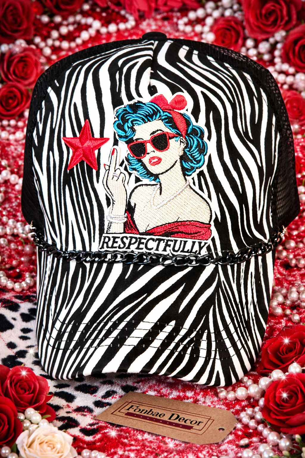 Respectful Finger Trucker Cap