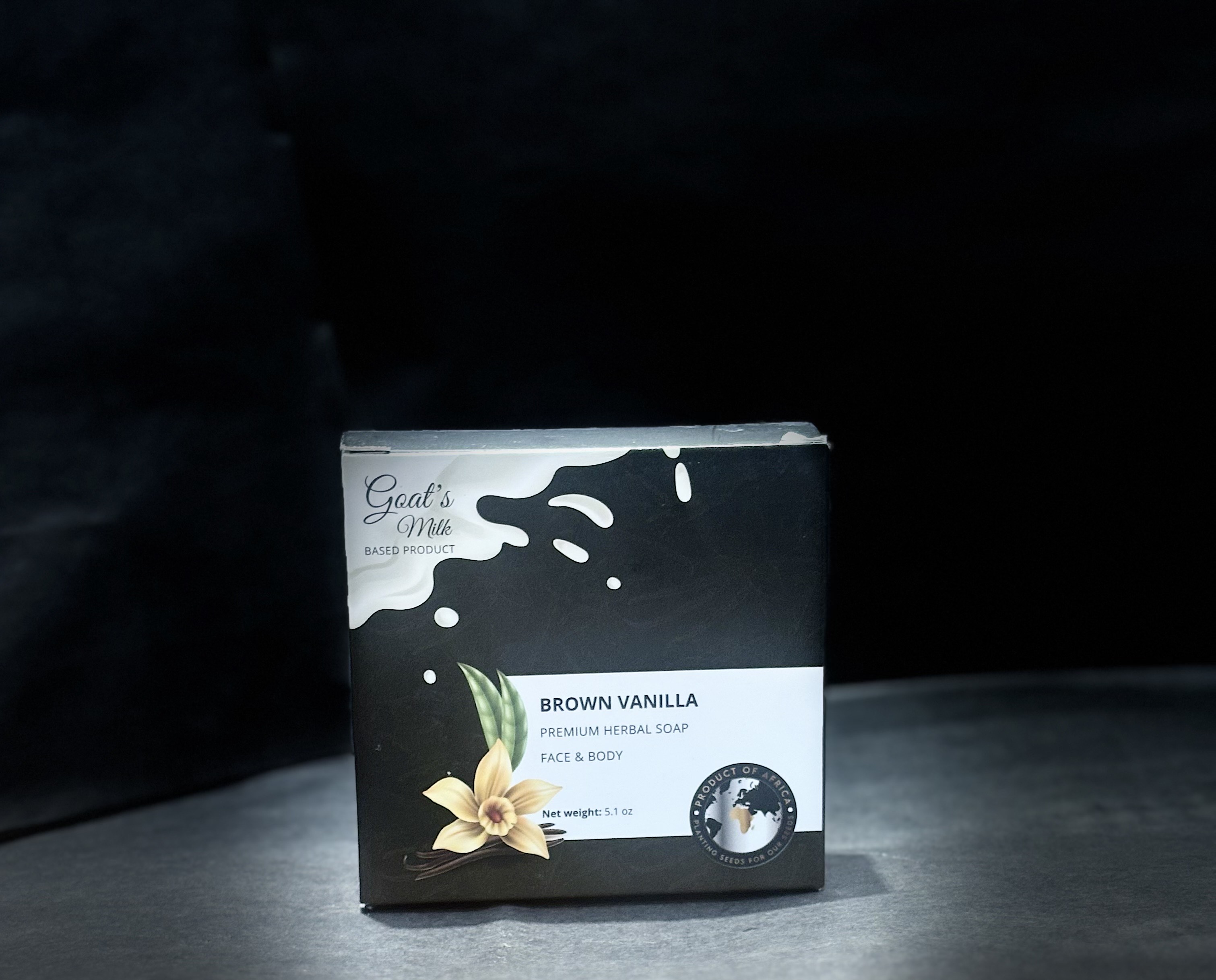 Goat Milk Soap Brown Vanilla