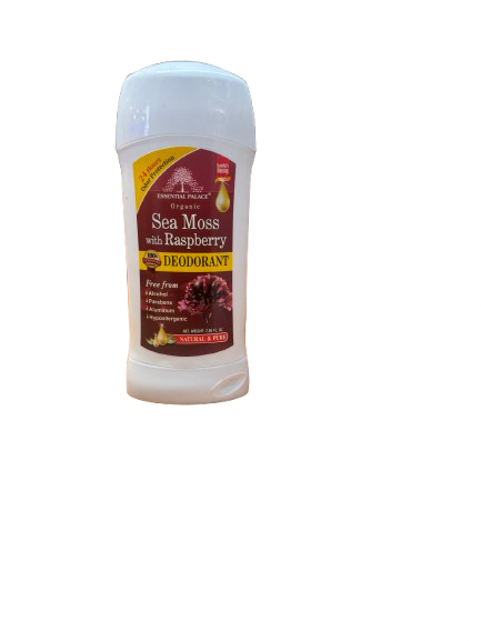 Organic Deodorants Sea Moss with Raspberry