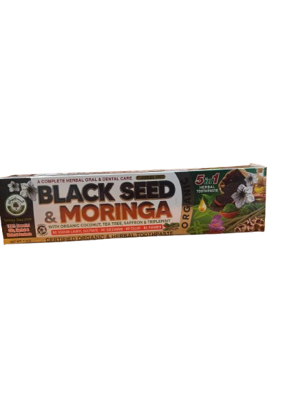 Black Seed and Moringa Toothpaste