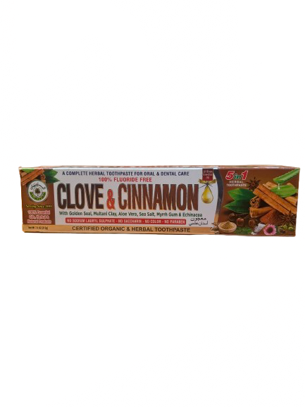 Clove and Cinnamon Toothpaste
