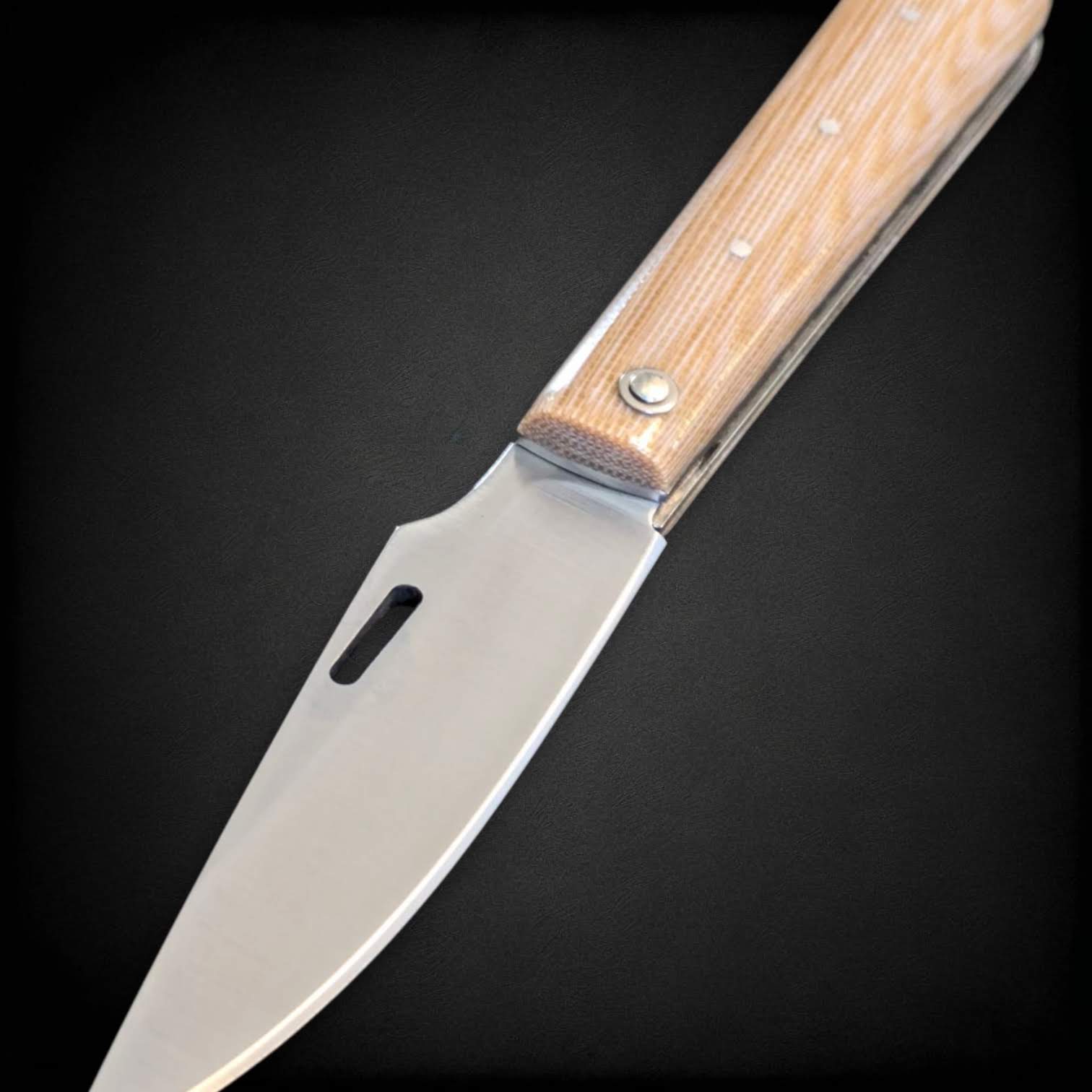 La Queue de Vache - Micarta Beige