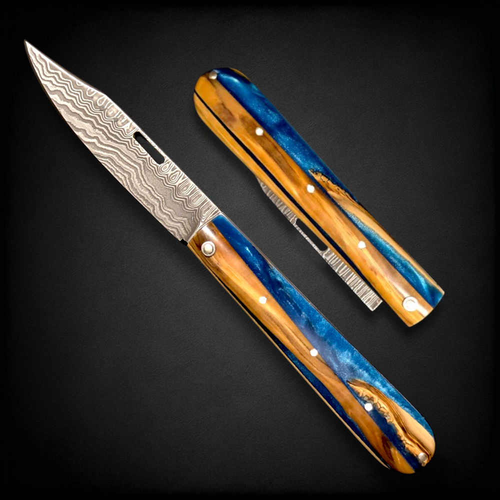 La Queue de Vache DAMAS - Buis Stabilisé Bleu