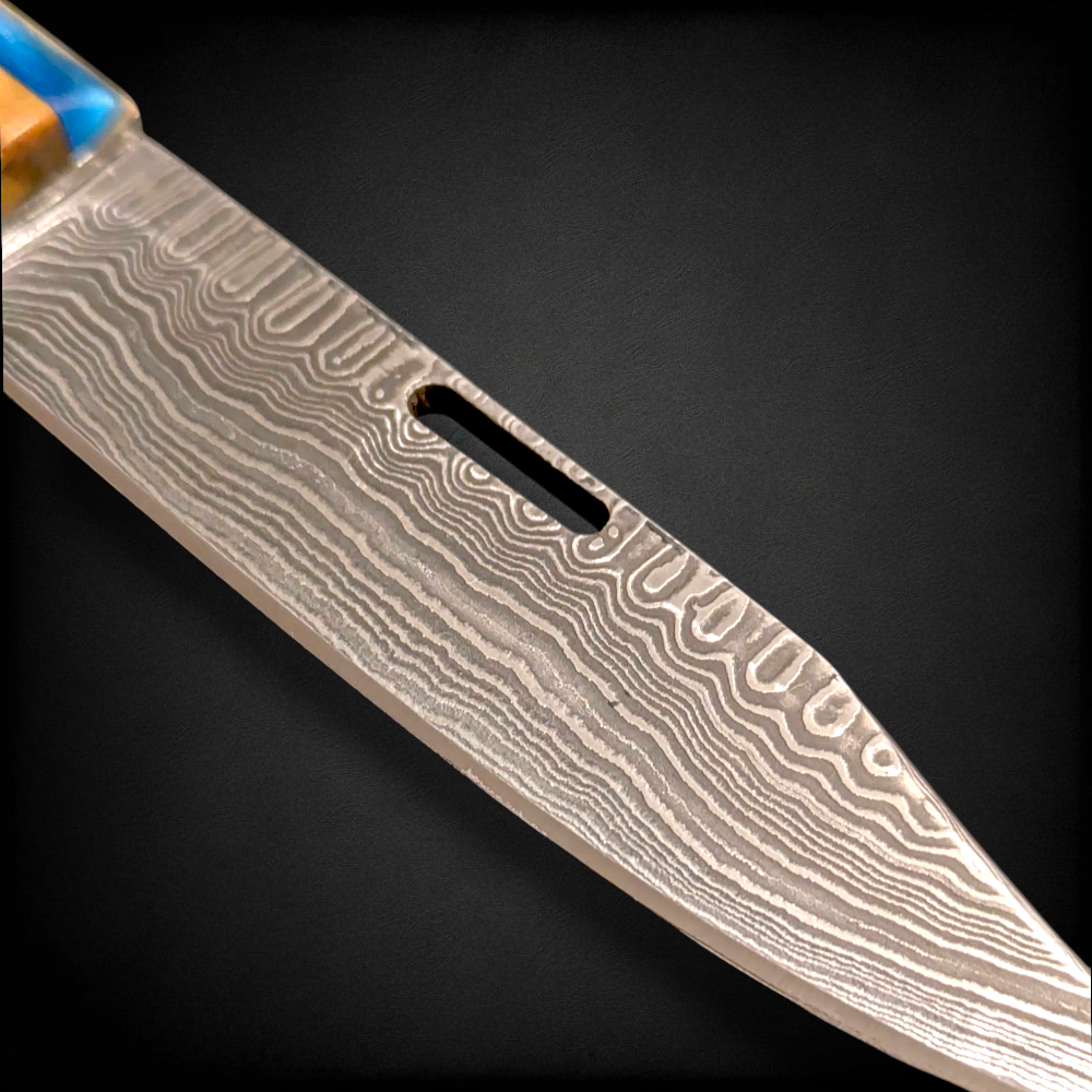 La Queue de Vache DAMAS - Buis Stabilisé Bleu