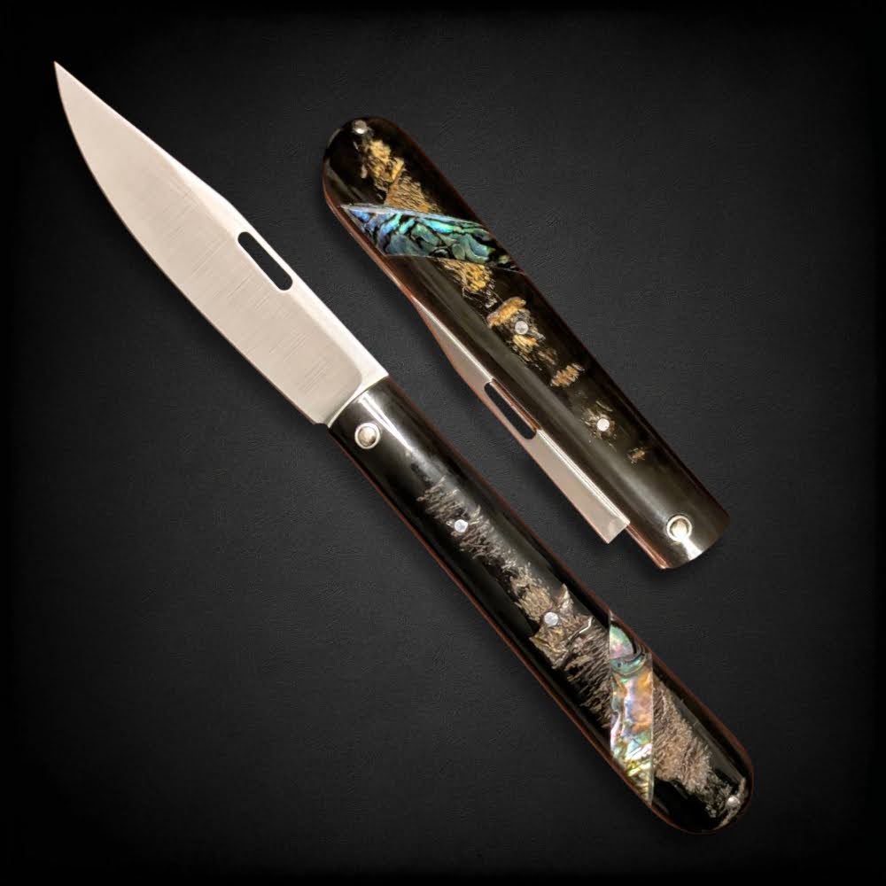 La Queue de Vache - Corne de Buffle + Nacre Abalone