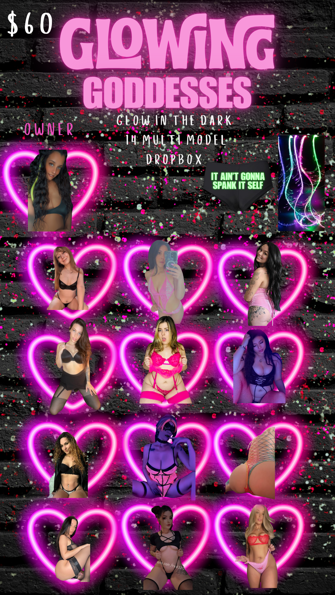 Glowing Goddesses Digital Set