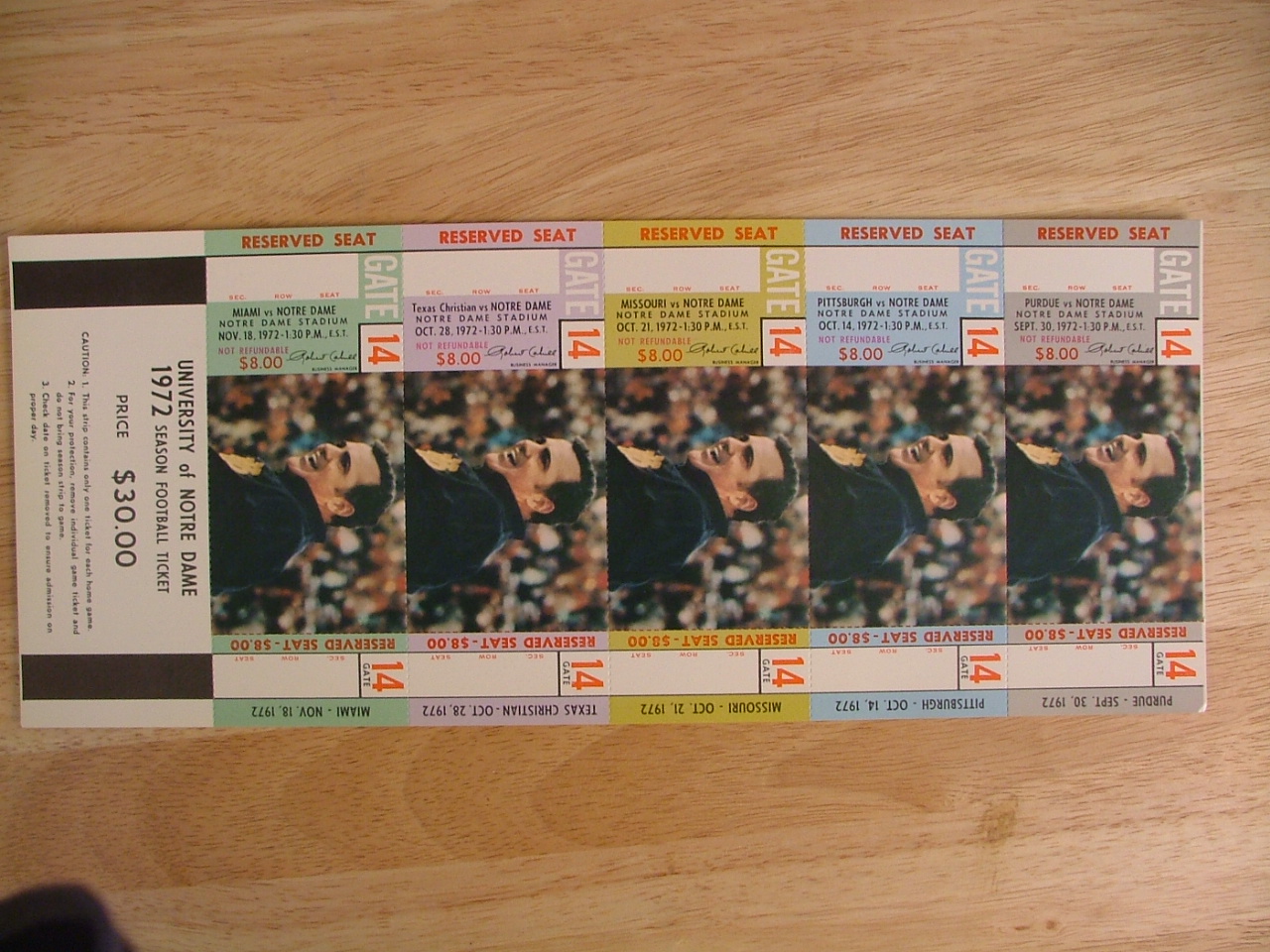 1972 Notre Dame Fighting Irish