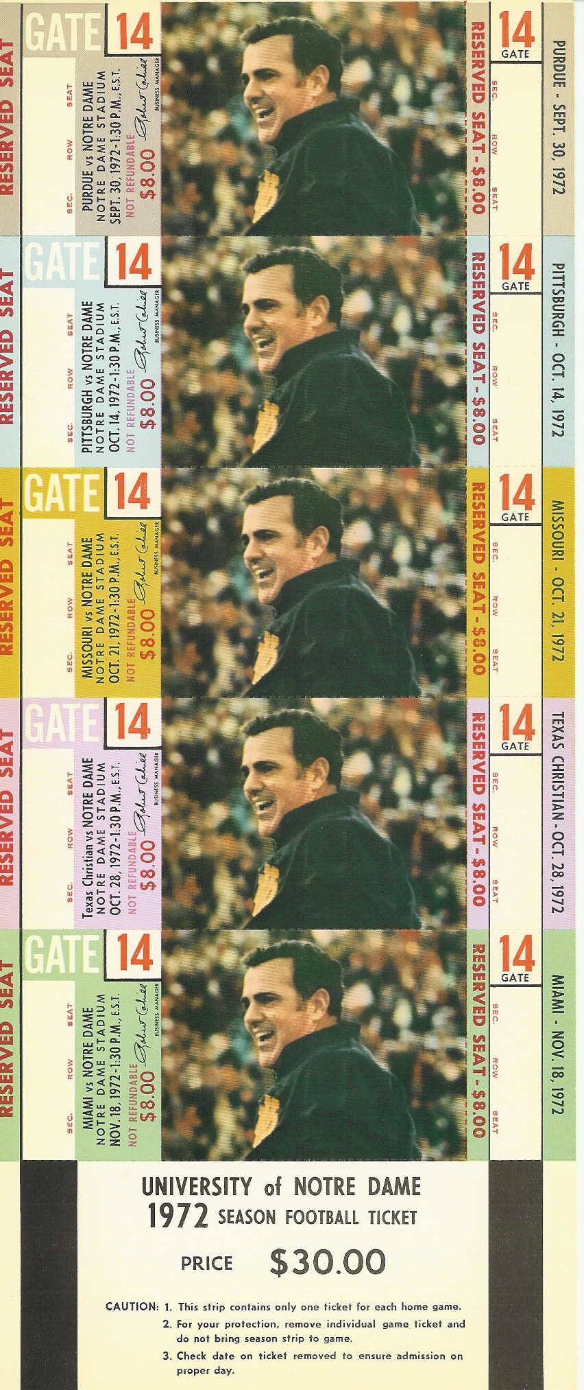 1972 Notre Dame Fighting Irish