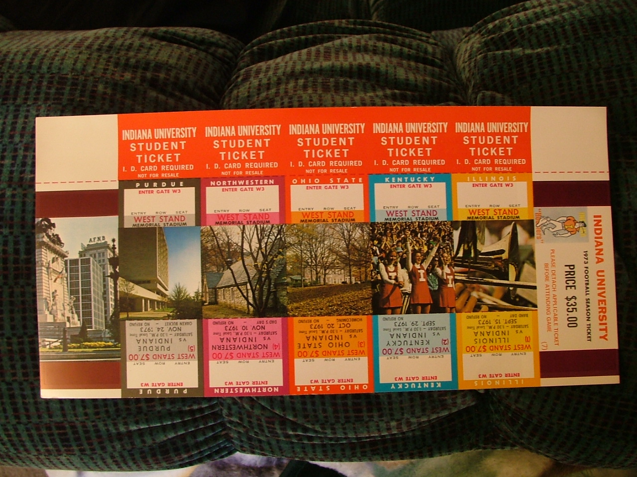 1973 Indiana University Hoosiers (Student)