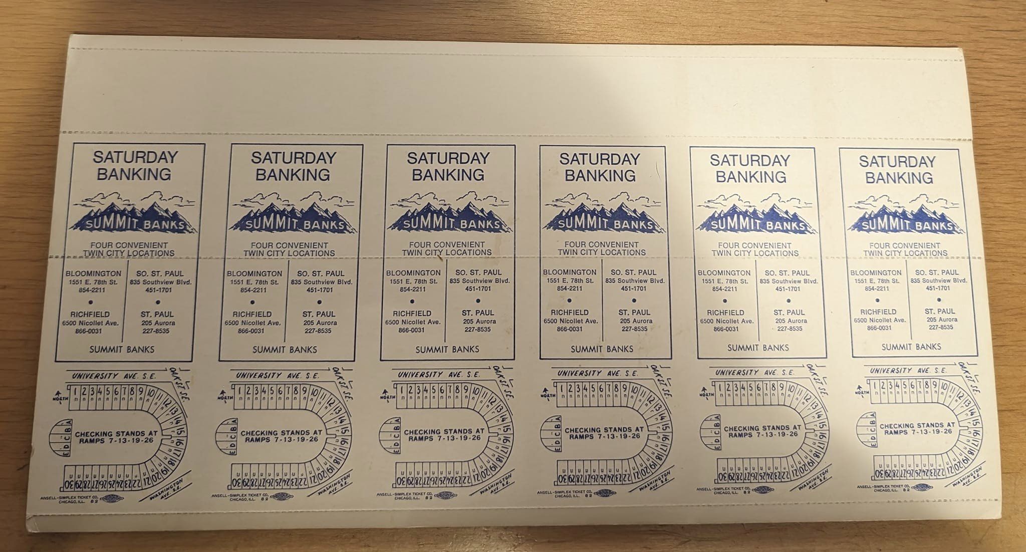 1974 Minnesota Golden Gophers (Economy Plan)