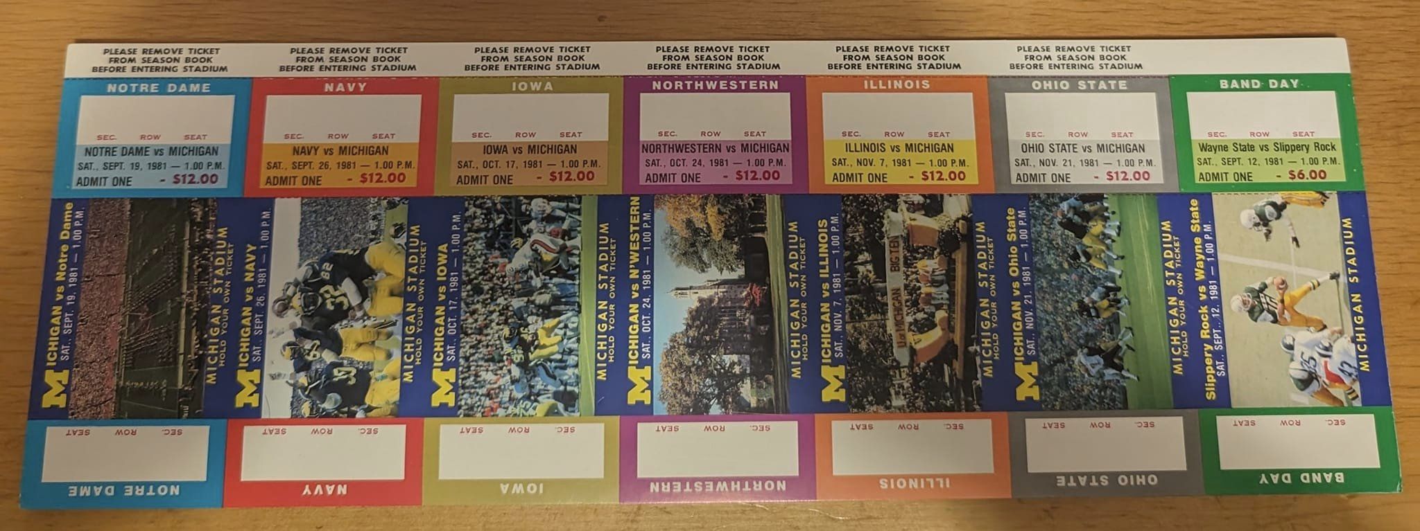 1981 Michigan Wolverines