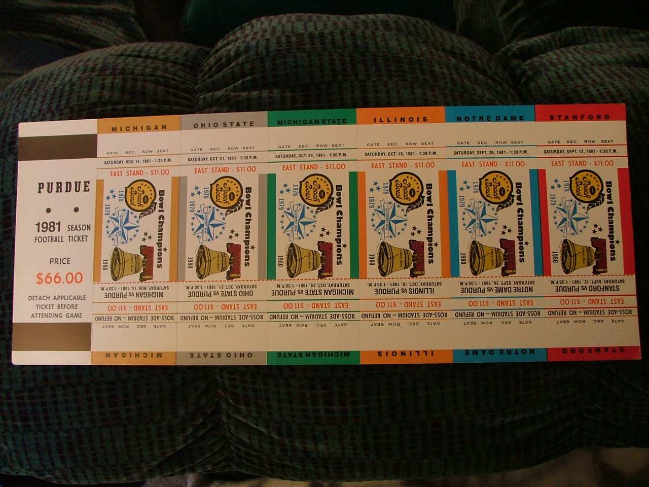 1981 Purdue Boilermakers