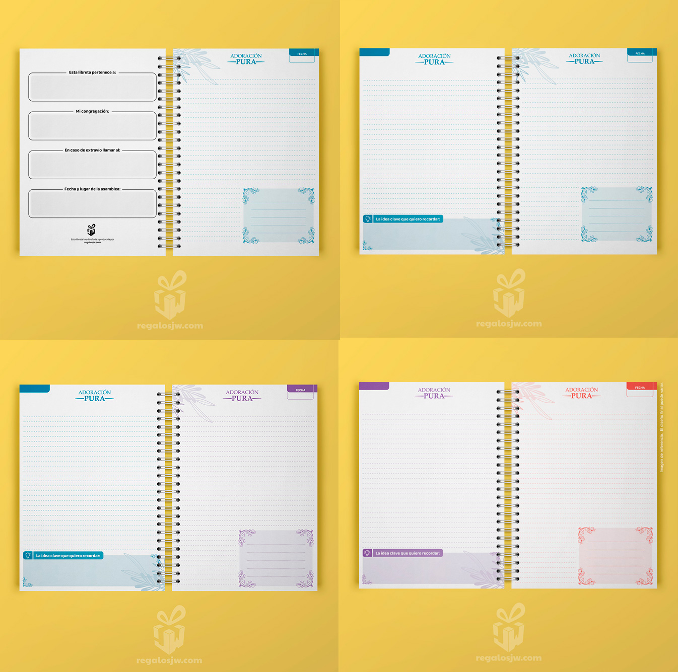 Libreta AR 2025 - Adoración Pura