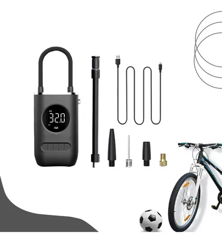 Calibrador Compressor Pneu Digital Carro Bike Moto Sem Fio