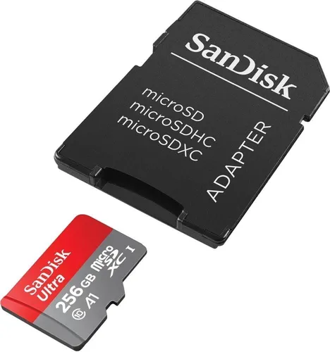 Cartao Memoria Sandisk Micro Sdxc Ultra 150mb/s 256gb