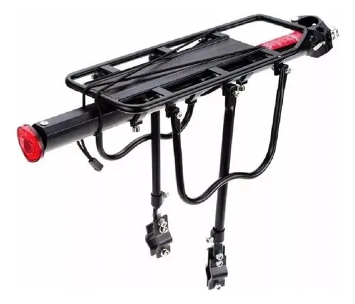 Bagageiro Traseiro Aluminio Bike Aro 26 27 29 Regulável Mtb
