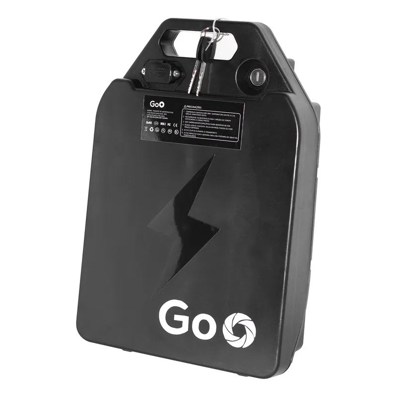 Bateria 60v 12ah Removível Para Scooter Elétrica Citycoco Preto Preto