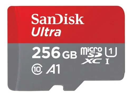 Cartao Memoria Sandisk Micro Sdxc Ultra 150mb/s 256gb