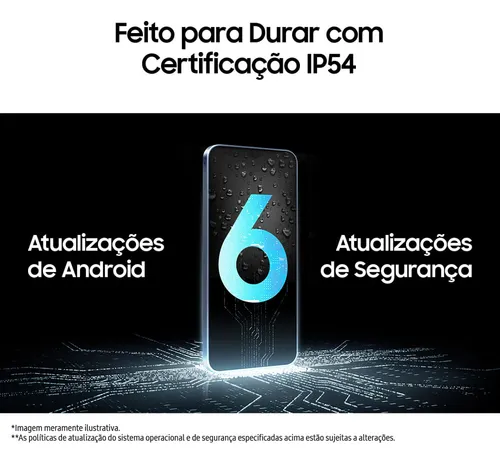 Celular Samsung Galaxy A16, 256gb + 8gb Ram, Câmera De Até 50mp, Tela 6.7 , Nfc, Ip54, Bateria 5000 Mah Cinza