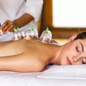 Massagem com ventosa