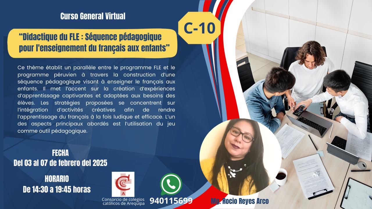 C-10: DIDACTIQUE DU FLE : SÉQUENCE PÉDAGOGIQUE POUR L'ENSEIGNEMENT DU FRANÇAIS AUX ENFANTS