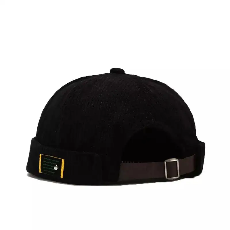 Black Adjustable Cap