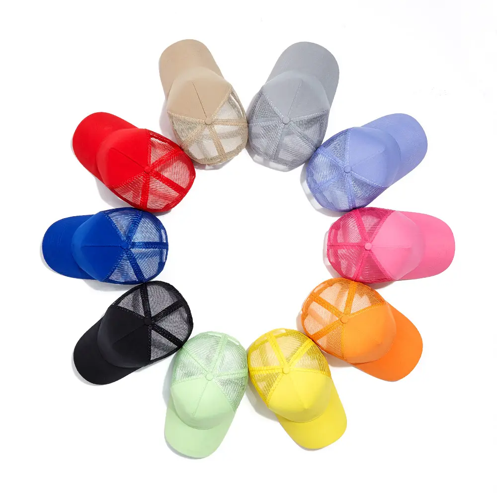 Colorful Mesh Baseball Caps