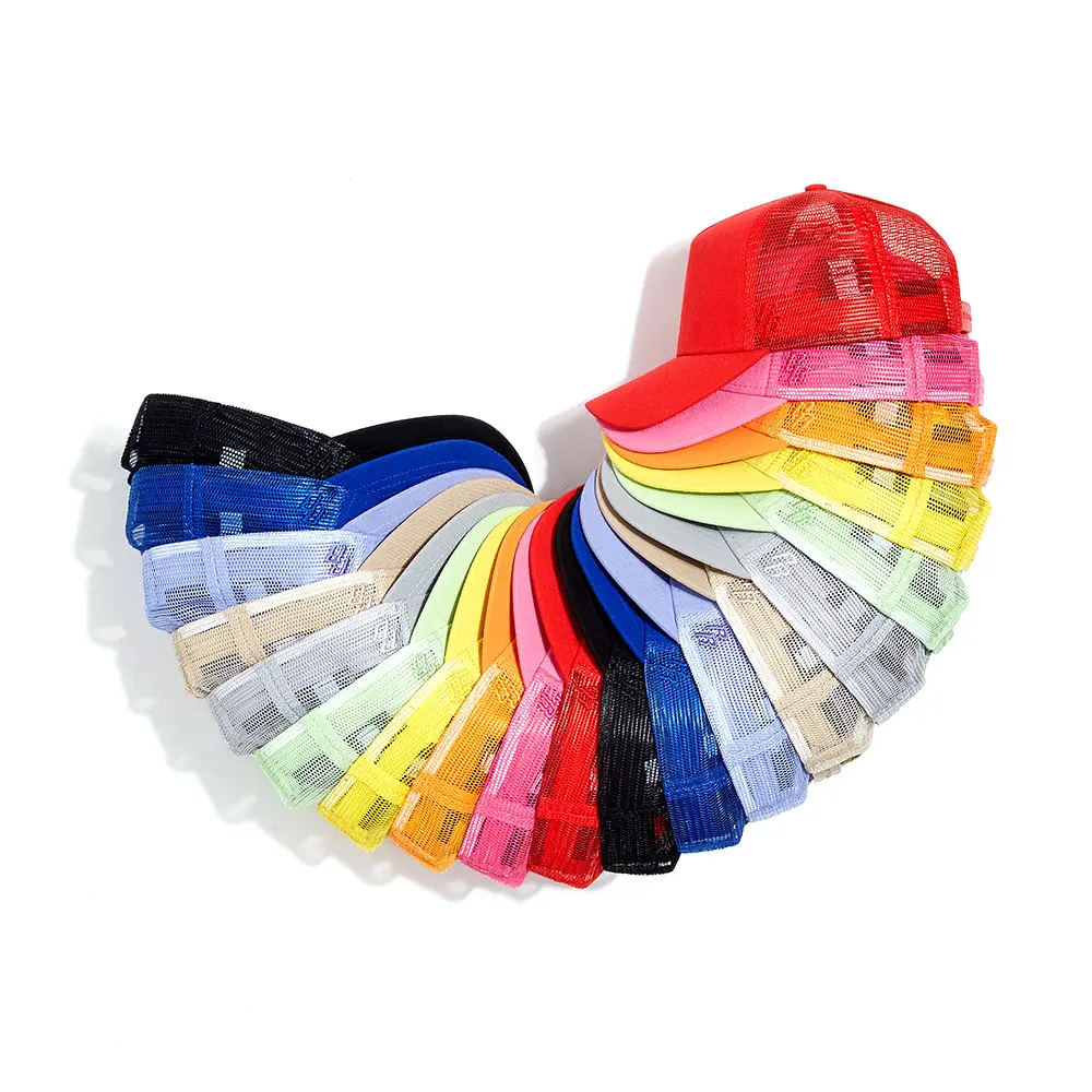 Colorful Mesh Baseball Caps