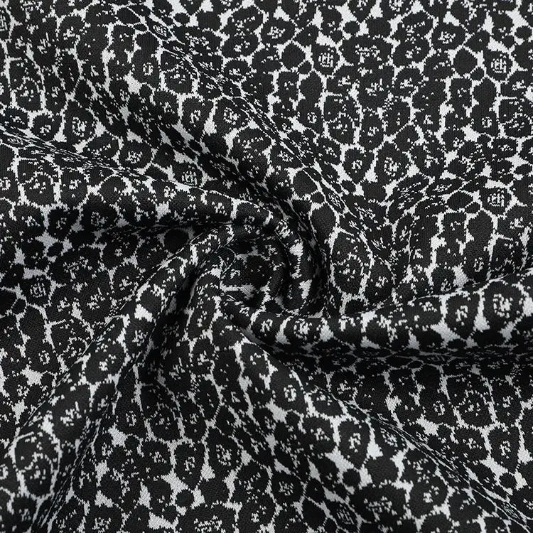 Black and White Patterned Fabric