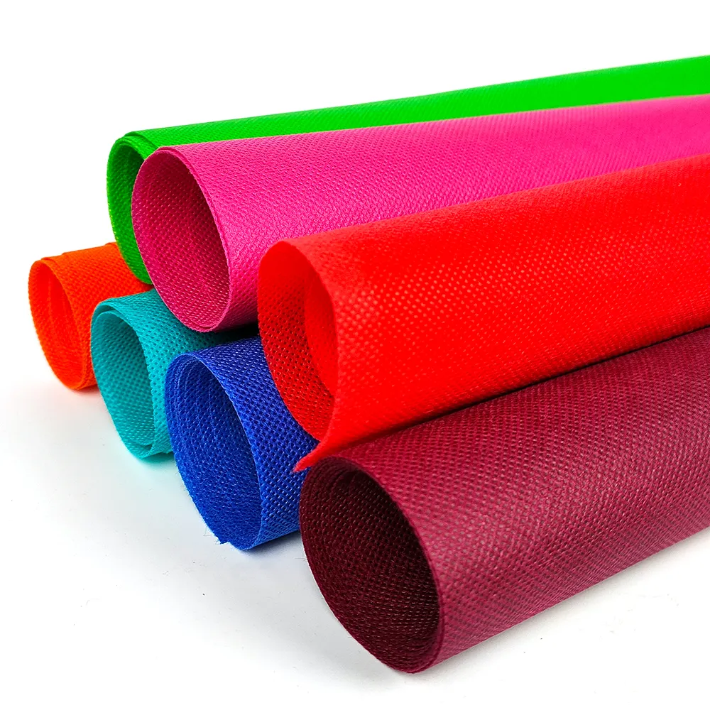 Colored Fabric Rolls