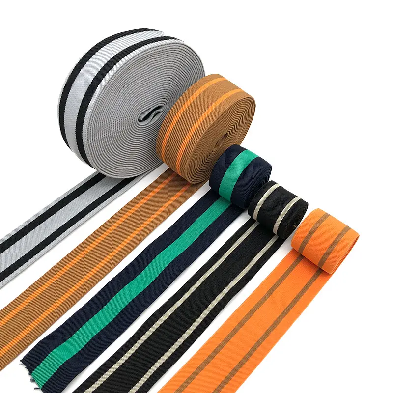Colorful Striped Elastic Bands