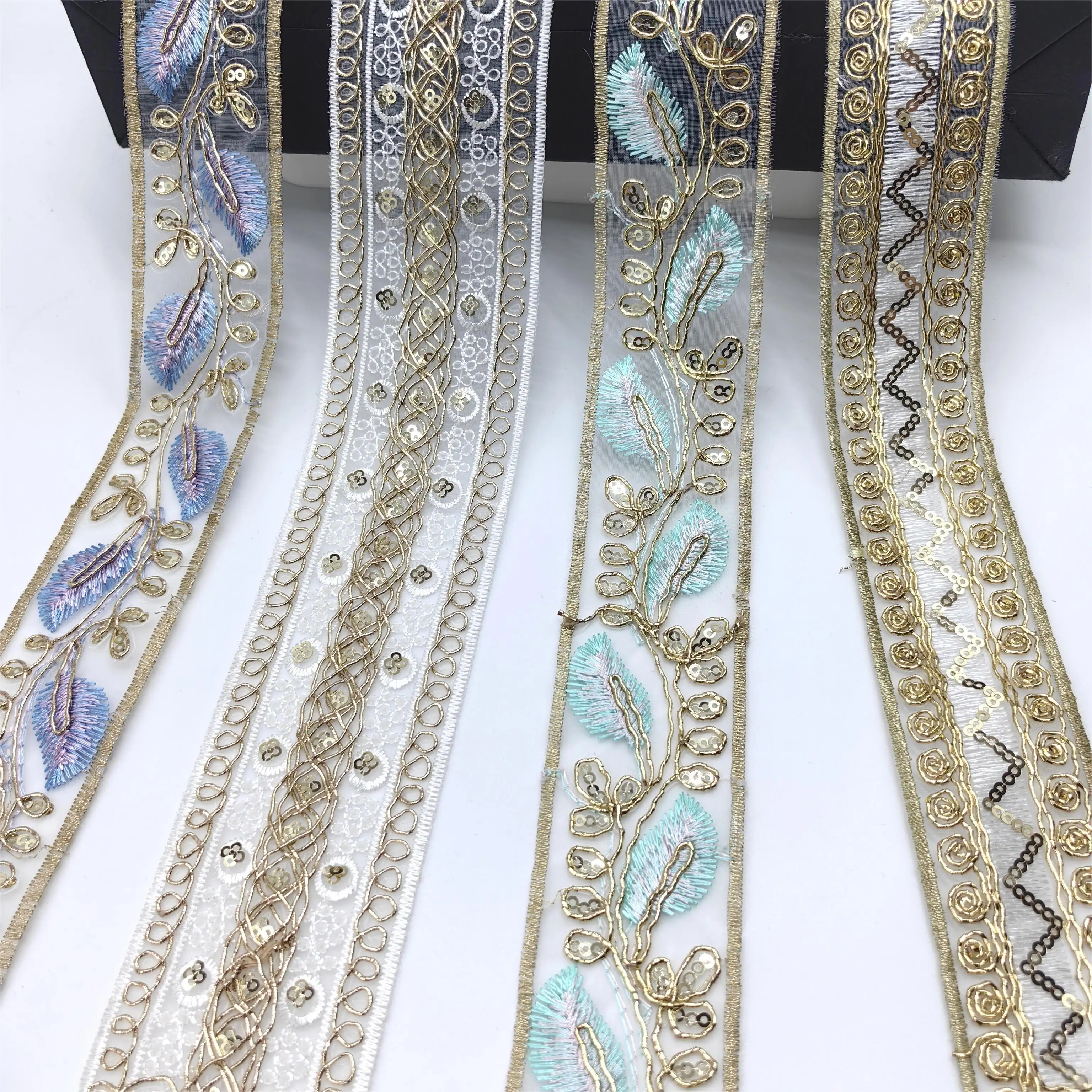 Decorative Embroidery Ribbons Set