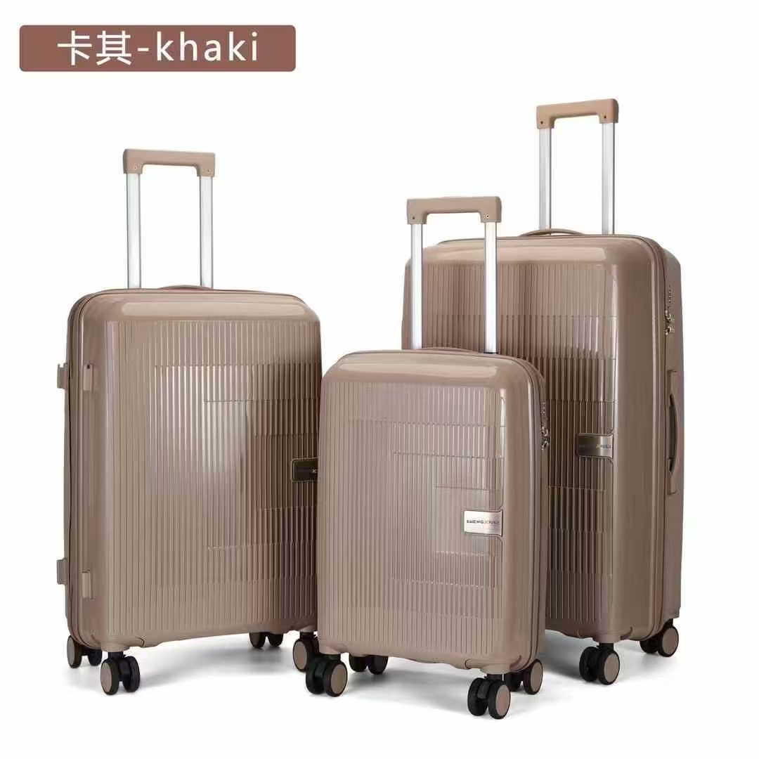 Suitcases in a Khaki Color