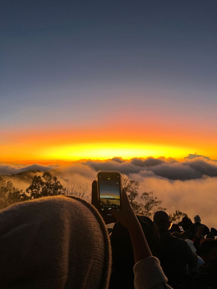 Sunset Serenity Over the Bromo Landscape 1D
