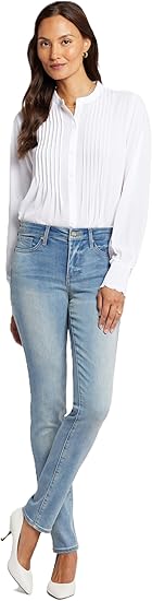 Women's White Long-Sleeve Blouse