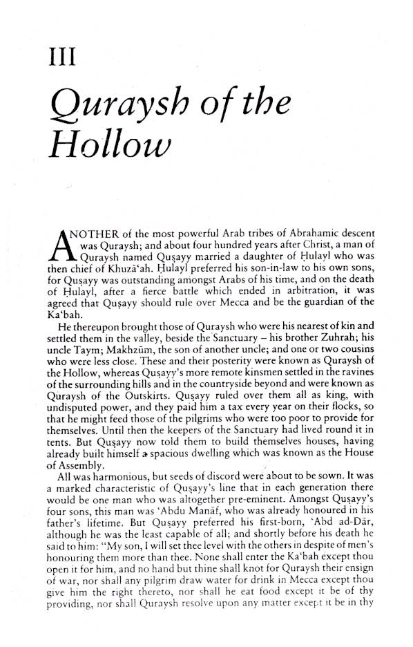 Muhammad his Life Based on the Earliest Sources